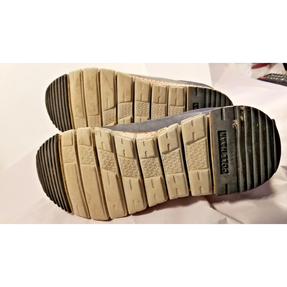 Cole Haan Grand OS Men's Navy Blue Sneakers 10.5 M C28469 - Picture 7 of 10